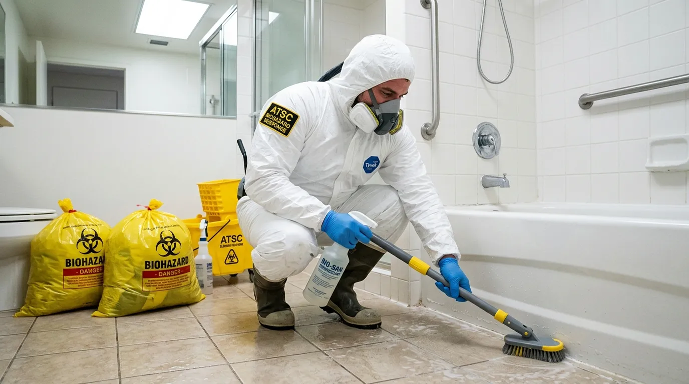 Decontamination equipment deployed for Blood Cleanup in Rockdale